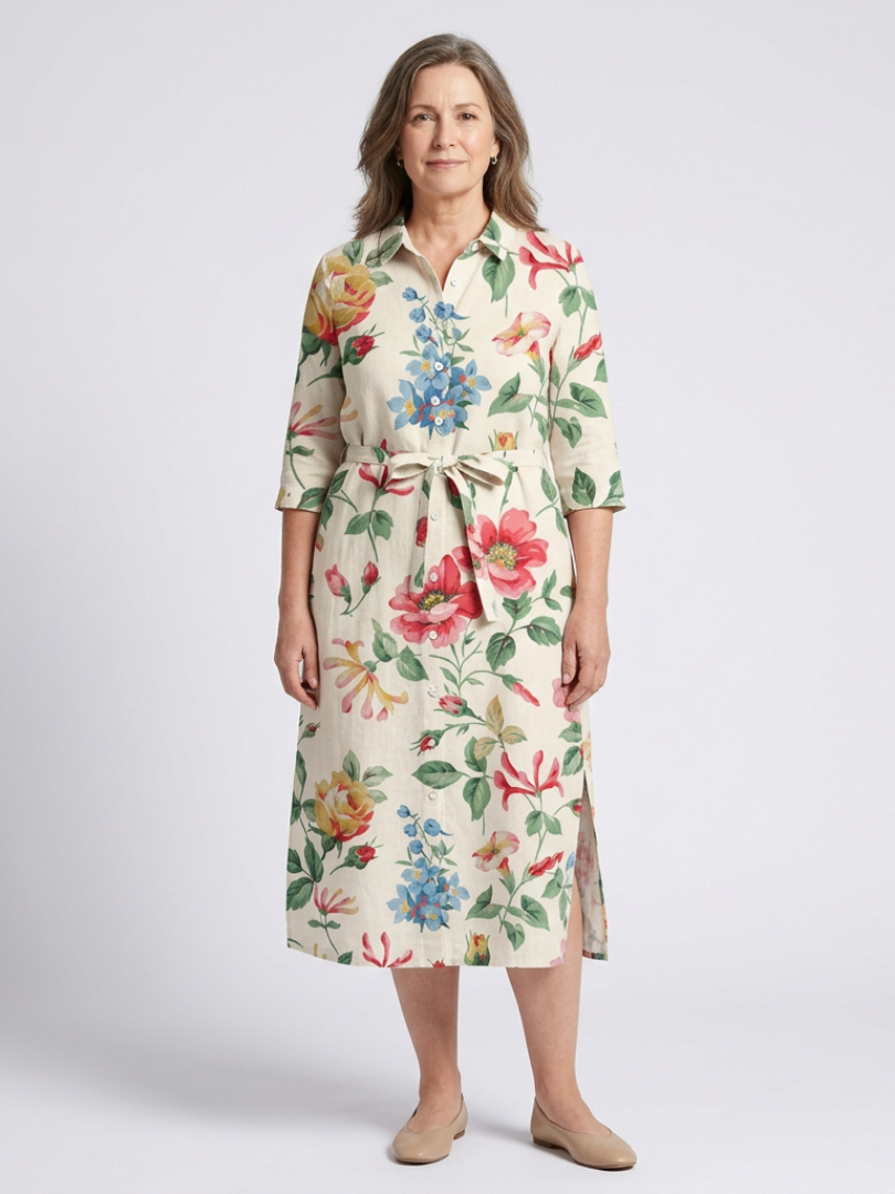 Ophelia | Polished Midi Dress For Every Day