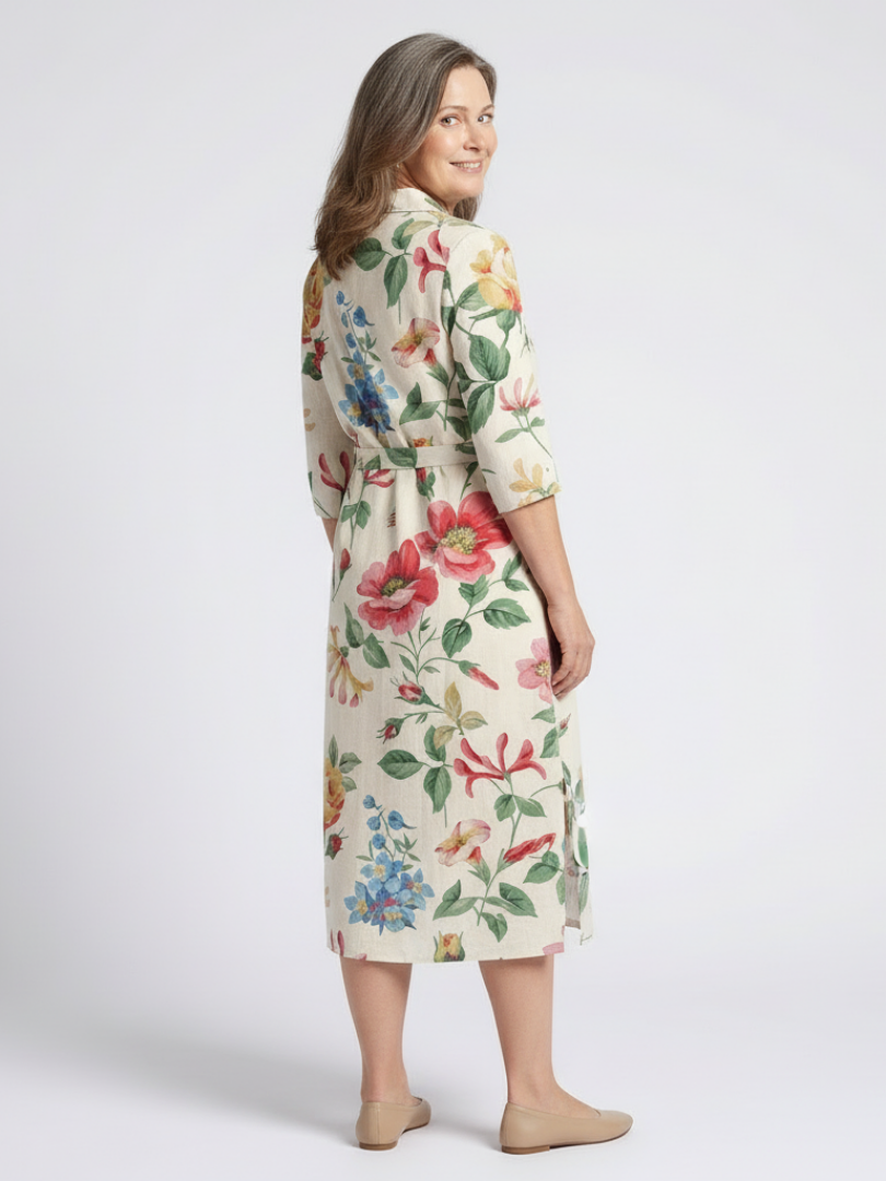 Ophelia | Polished Midi Dress For Every Day