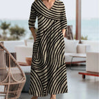 Ella - Vintage Striped Dress