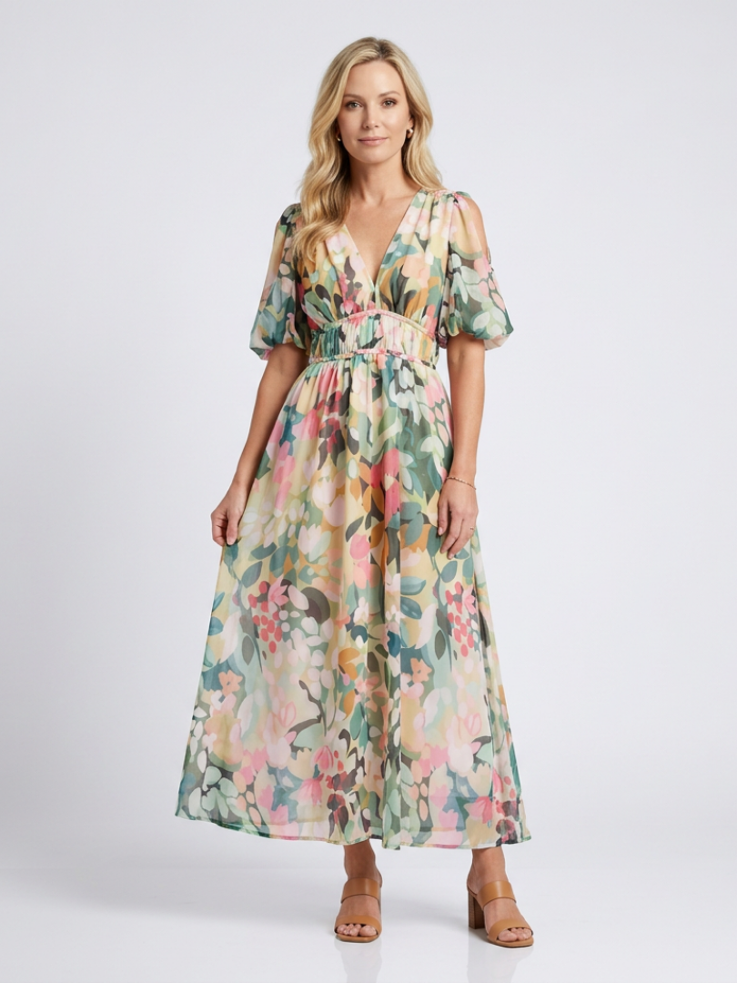 Ruby | Comfortable Midi With Flattering Gathers